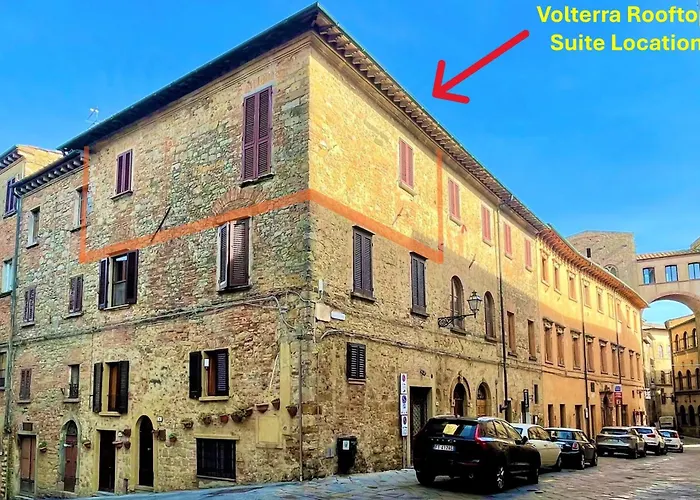 Volterra Suite With Rooftop Panoramic View